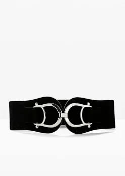 Outlet Cinturón elástico con hebilla llamativa Mujer Cinturones|Novedades
