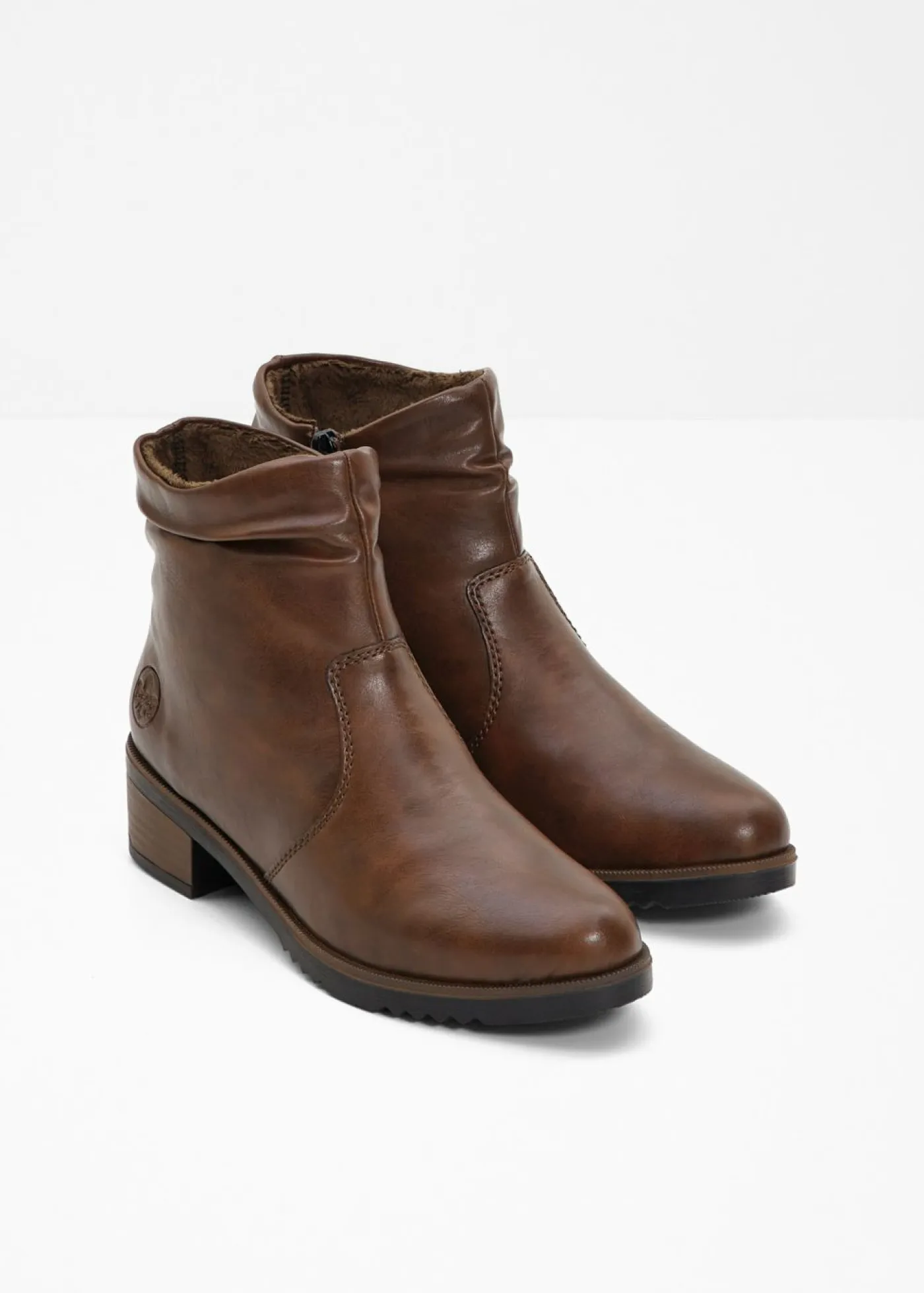 Online Cómodos botines Rieker con plantilla acolchada Mujer Zapatos De Marca·Rieker|Botas De Pelo