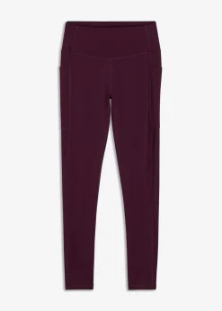 Sale Cómodos leggings deportivos con bolsillo para móvil y material de secado rápido Mujer Ropa Deportiva|Pantalones