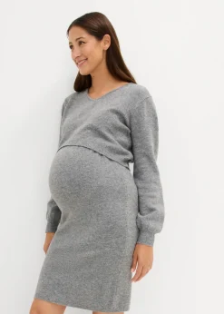 Hot Conjunto de punto de jersey y falda para bebé Mujer Premamá