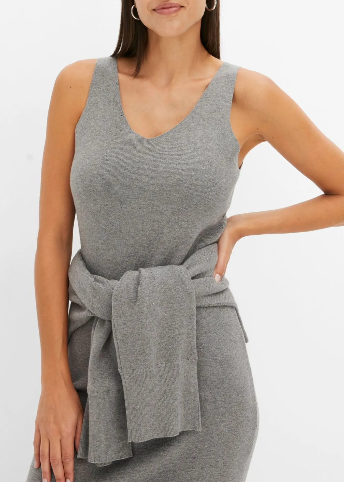 Sale Conjunto de vestido de punto (2 piezas) Mujer Vestidos