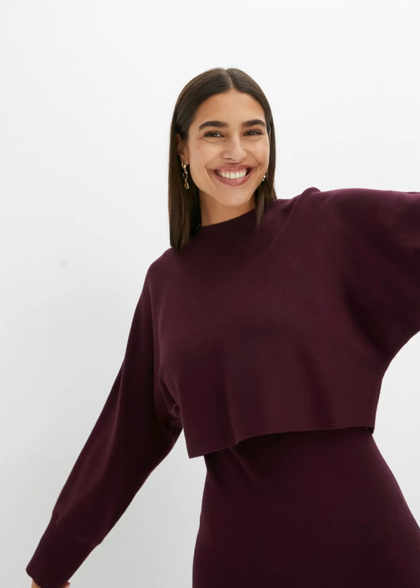 Online Conjunto de vestido de punto (2 piezas) Mujer Vestidos