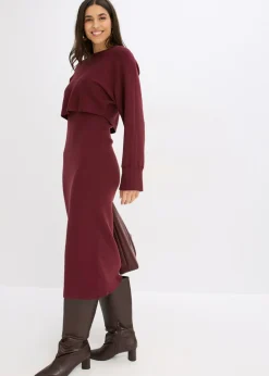 Discount Conjunto de vestido de punto (2 piezas) Mujer Vestidos