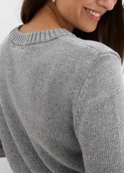 Sale Conjunto premamá de 2 piezas compuesto por jersey y falda de algodón con hilo brillante Mujer Premamá