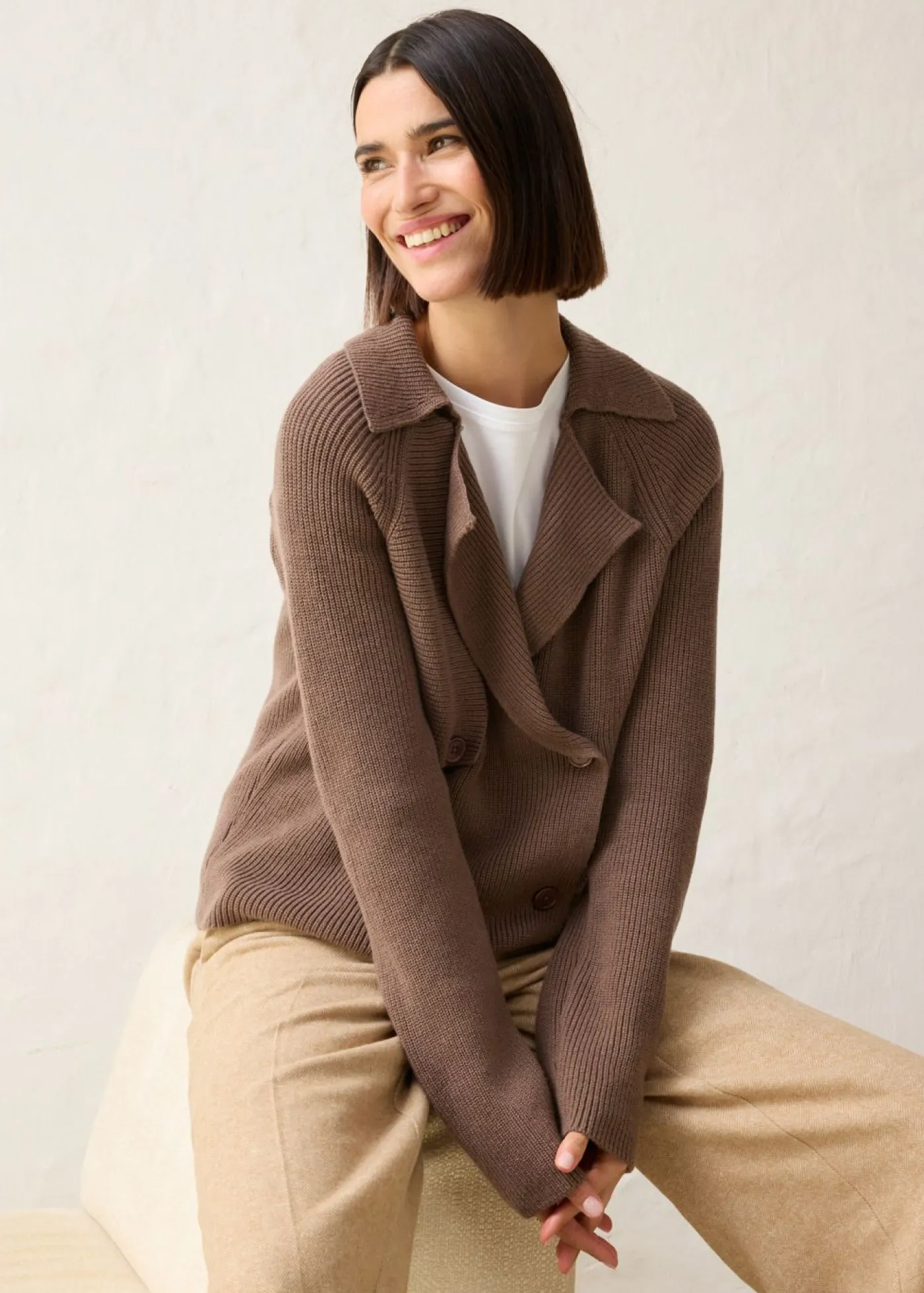 Clearance Cárdigan con lana Mujer Jerséis|Ropa De Punto