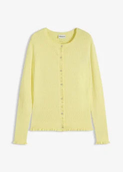 Discount Cárdigan de ajour de mezcla de algodón Mujer Jerséis|Novedades