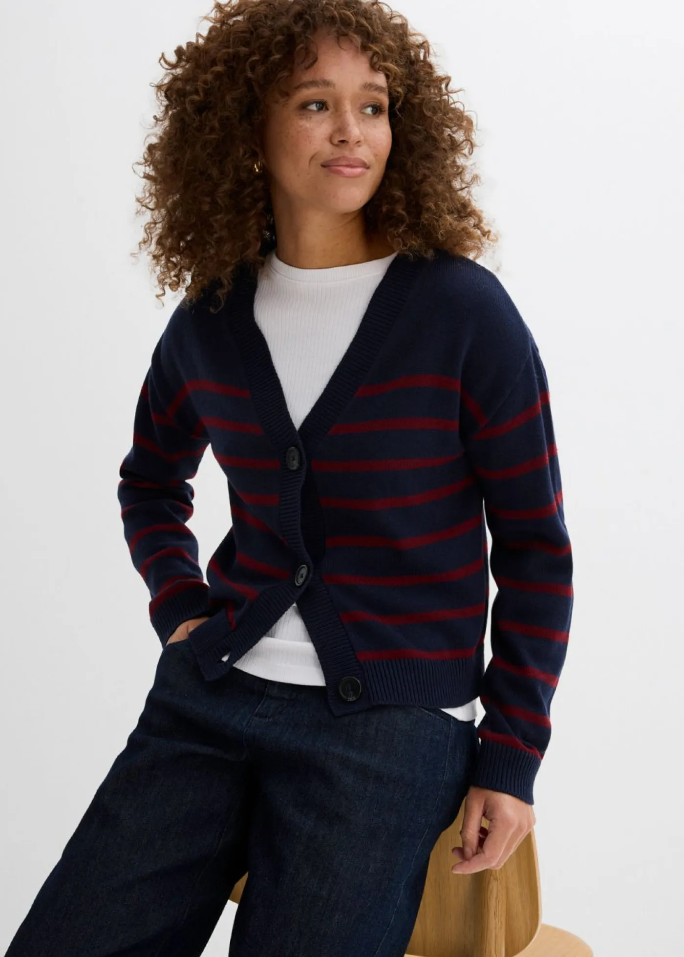 Discount Cárdigan de mezcla de algodón Mujer Jerséis|Ropa De Punto