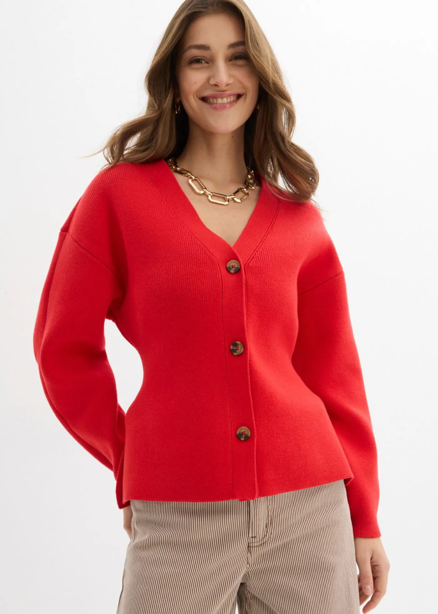 Hot Cárdigan de mezcla de algodón Mujer Jerséis|Ropa De Punto