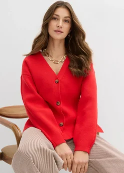 Hot Cárdigan de mezcla de algodón Mujer Jerséis|Ropa De Punto