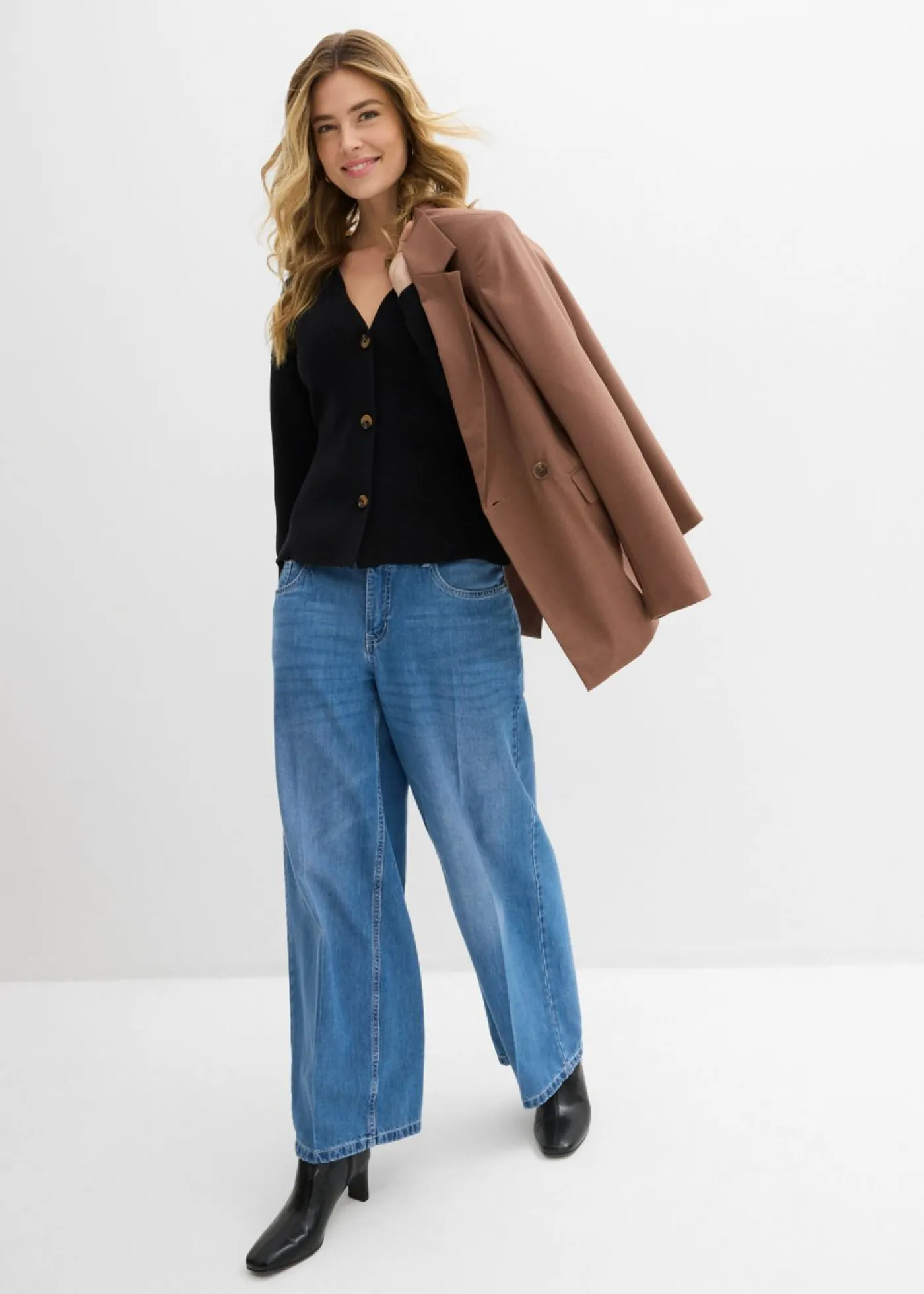 Discount Cárdigan de mezcla de algodón Mujer Jerséis|Ropa De Punto
