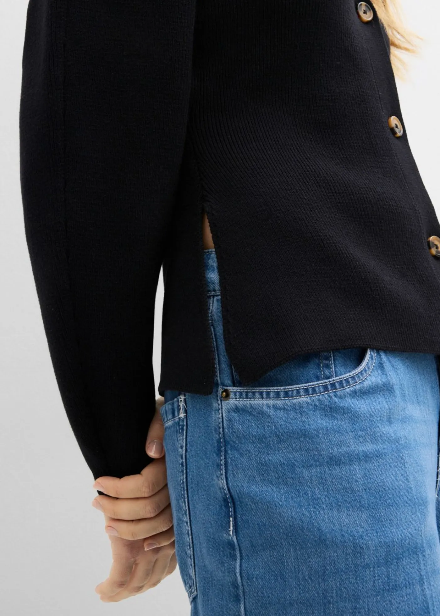 Discount Cárdigan de mezcla de algodón Mujer Jerséis|Ropa De Punto