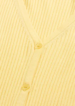 Online Cárdigan de punto fino con viscosa Mujer Jerséis|Novedades