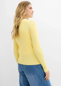 Online Cárdigan de punto fino con viscosa Mujer Jerséis|Novedades