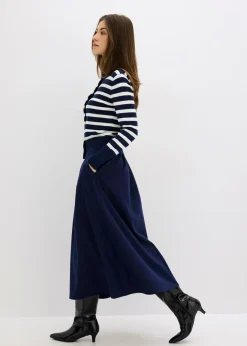 Online Cárdigan de punto fino con rayas Mujer Jerséis|Ropa De Punto