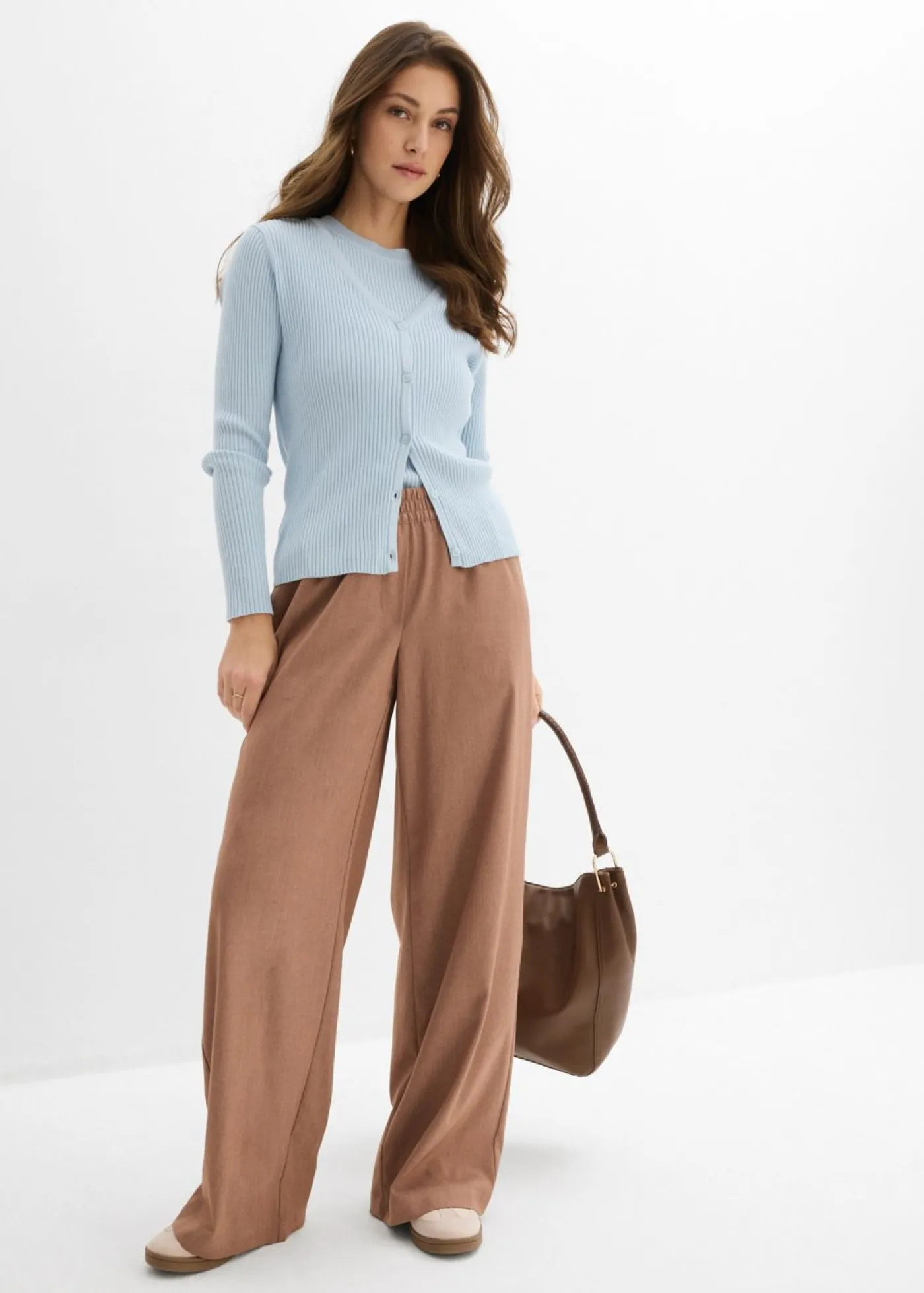 Discount Cárdigan de punto fino con viscosa Mujer Jerséis|Novedades