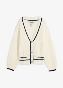 Discount Cárdigan de punto grueso de mezcla de algodón Mujer Jerséis|Ropa De Punto
