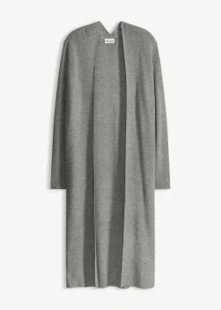 Cárdigan largo de punto con viscosa Mujer Jerséis|Ropa De Punto
