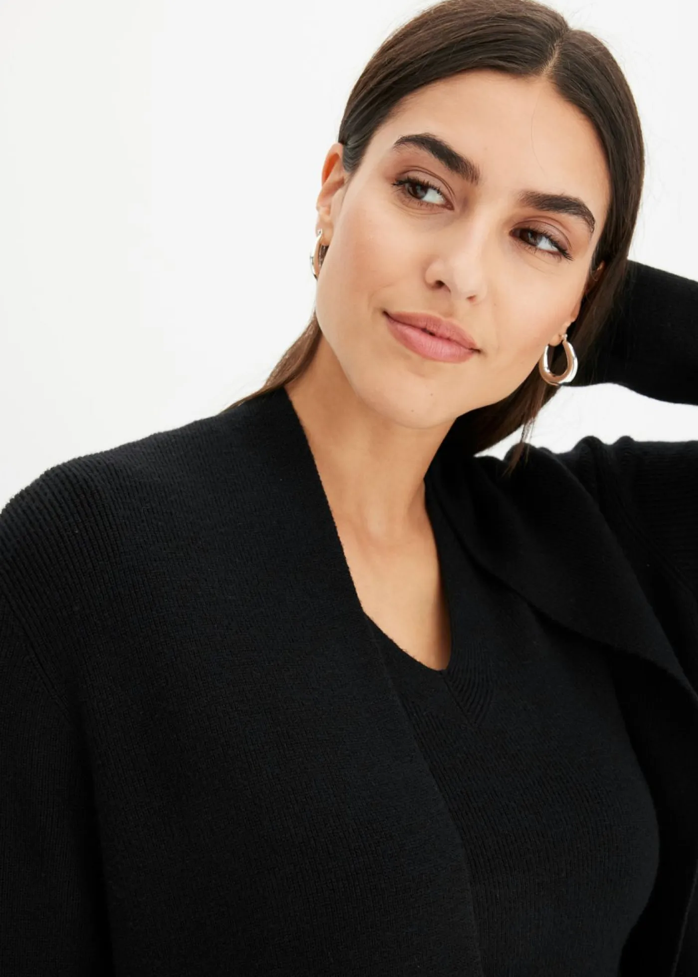 Clearance Cárdigan largo de punto con viscosa Mujer Jerséis|Ropa De Punto