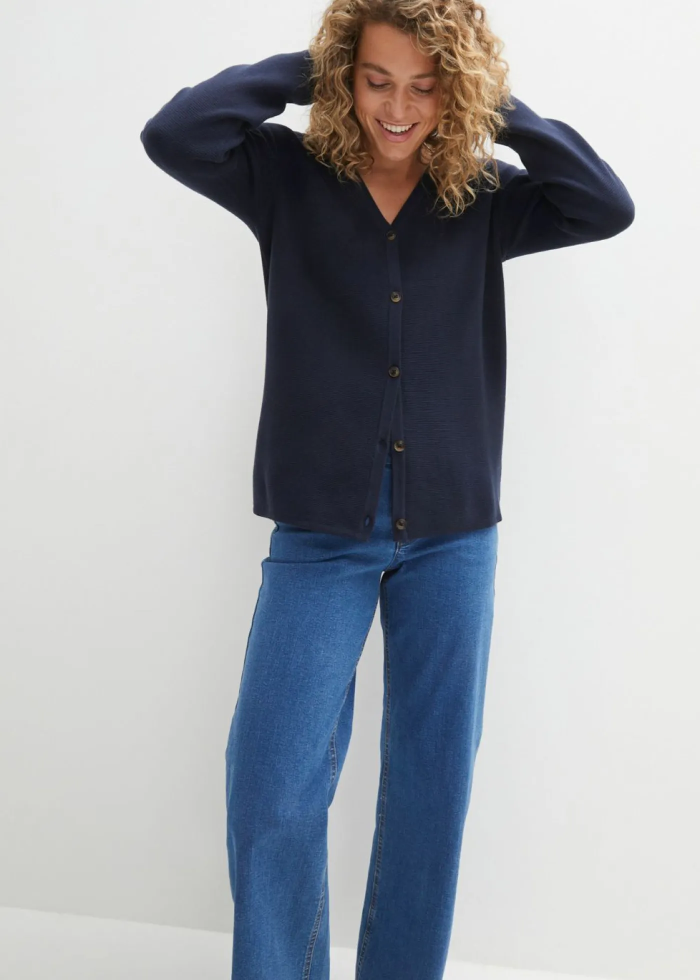 Online Cárdigan Milano de canalé Mujer Básicos|Jerséis