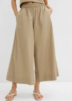 Hot Culotte ancho de algodón puro Mujer Conjuntos De Ropa|Esenciales