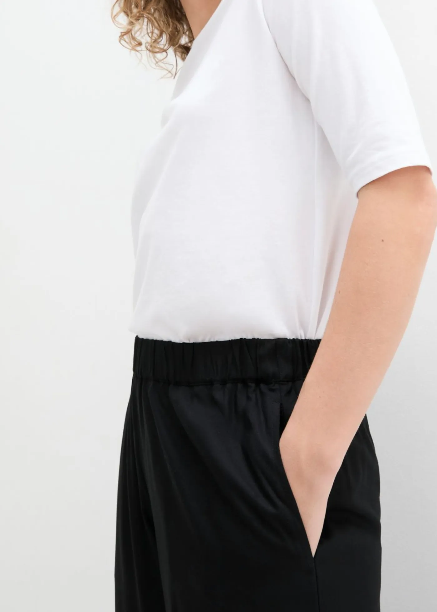 Clearance Culotte ancho de viscosa sostenible Mujer Pantalones