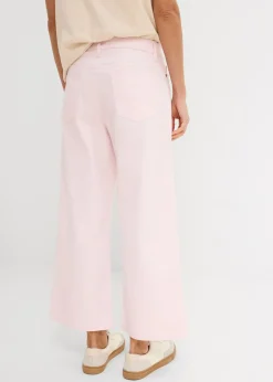 Hot Culotte de mezcla de algodón elástico Mujer Pantalones