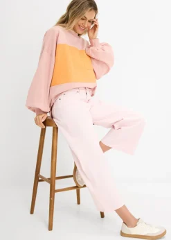 Hot Culotte de mezcla de algodón elástico Mujer Pantalones