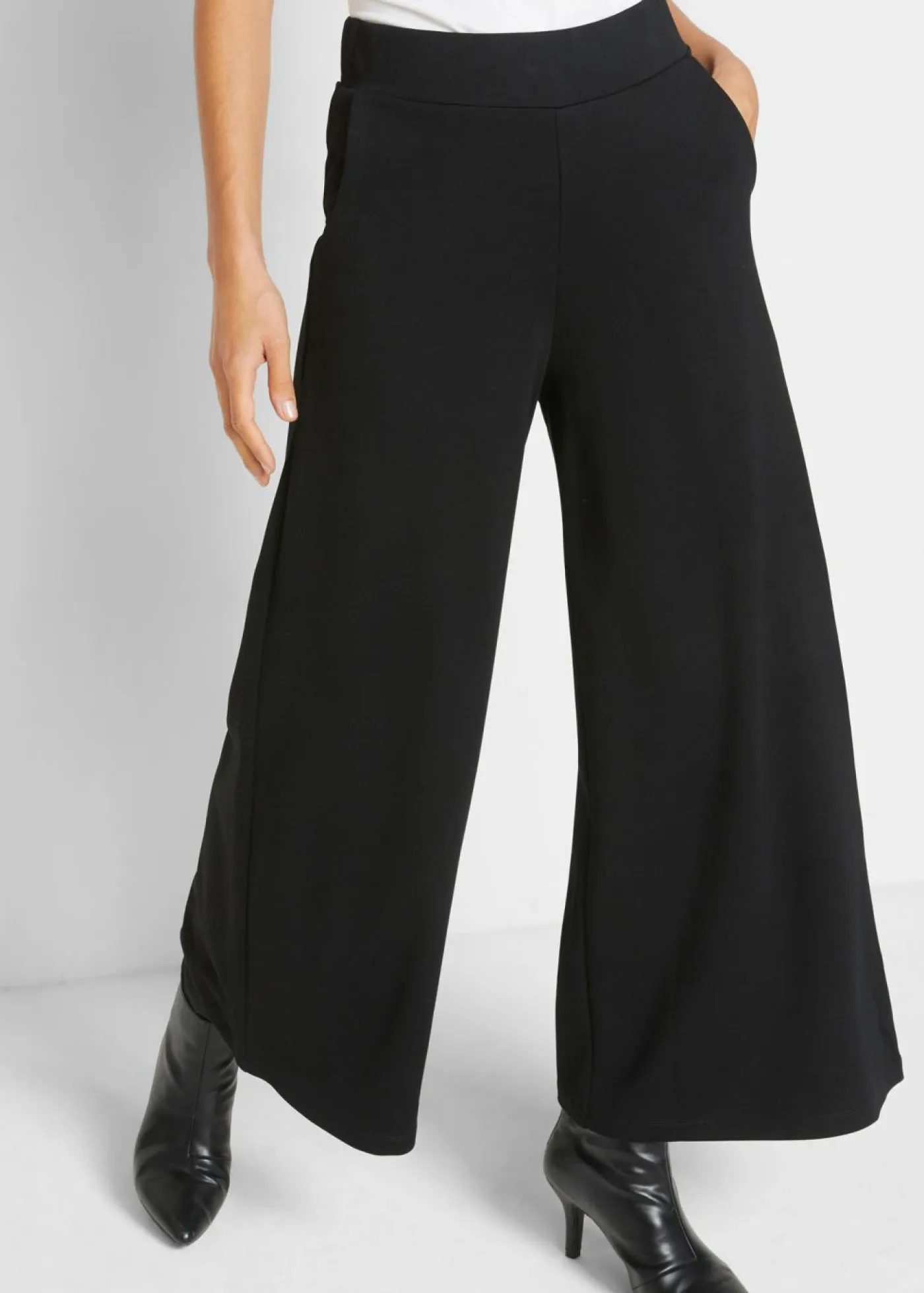 Best Culotte de mezcla de viscosa Mujer Pantalones|Novedades