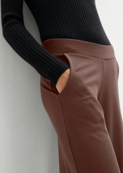 Best Culotte de mezcla de viscosa Mujer Pantalones|Novedades