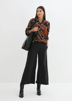 Discount Culotte de mezcla de viscosa Mujer Pantalones|Novedades
