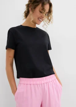 New Culotte de mezcla de viscosa suave Mujer Pantalones