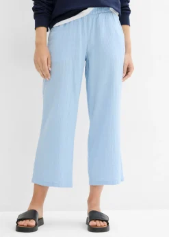 Discount Culotte de muselina de algodón Mujer Pantalones