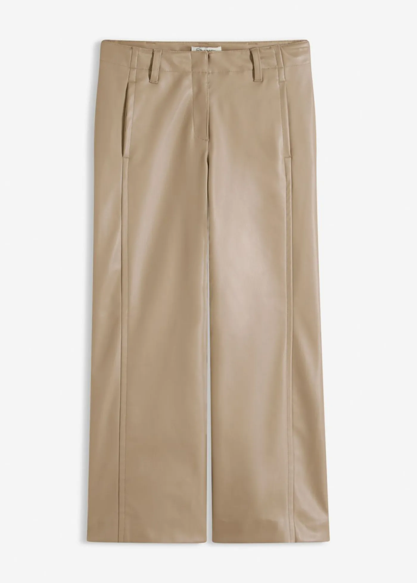 Outlet Culotte de piel sintética Mujer Pantalones