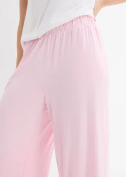 Clearance Culotte de viscosa fluida Mujer Básicos|Pantalones