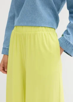 Best Culotte de viscosa fluida Mujer Básicos|Pantalones