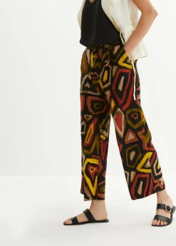 Best Culotte de viscosa fluida Mujer Pantalones|Novedades