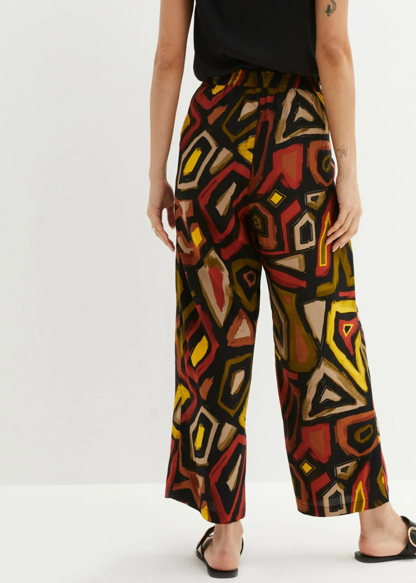 Best Culotte de viscosa fluida Mujer Pantalones|Novedades