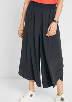 Hot Culotte hasta la pantorrilla de viscosa sostenible Mujer Pantalones