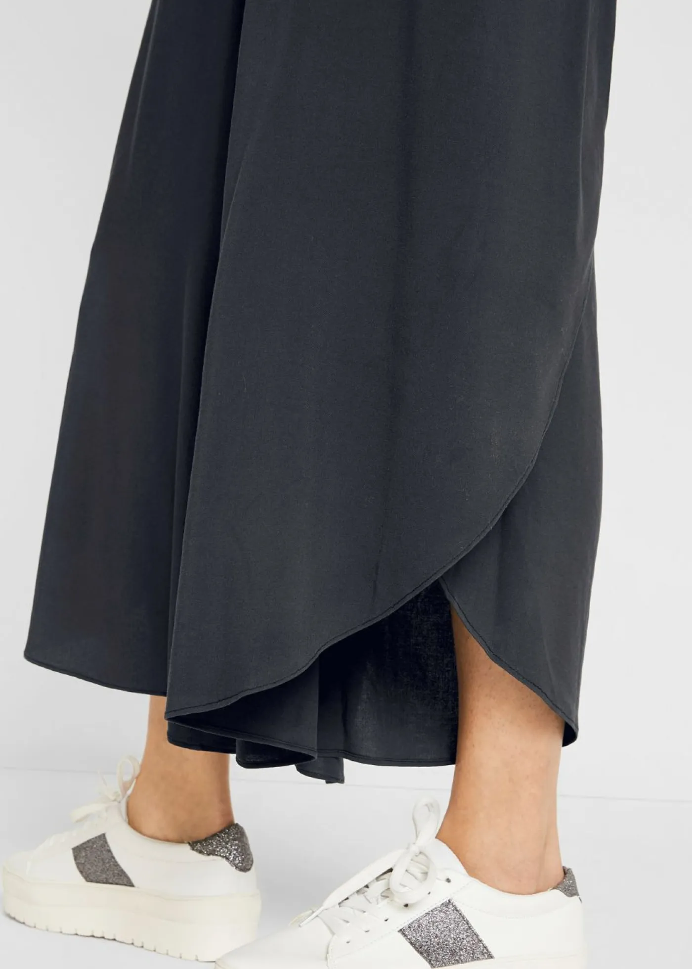 Hot Culotte hasta la pantorrilla de viscosa sostenible Mujer Pantalones