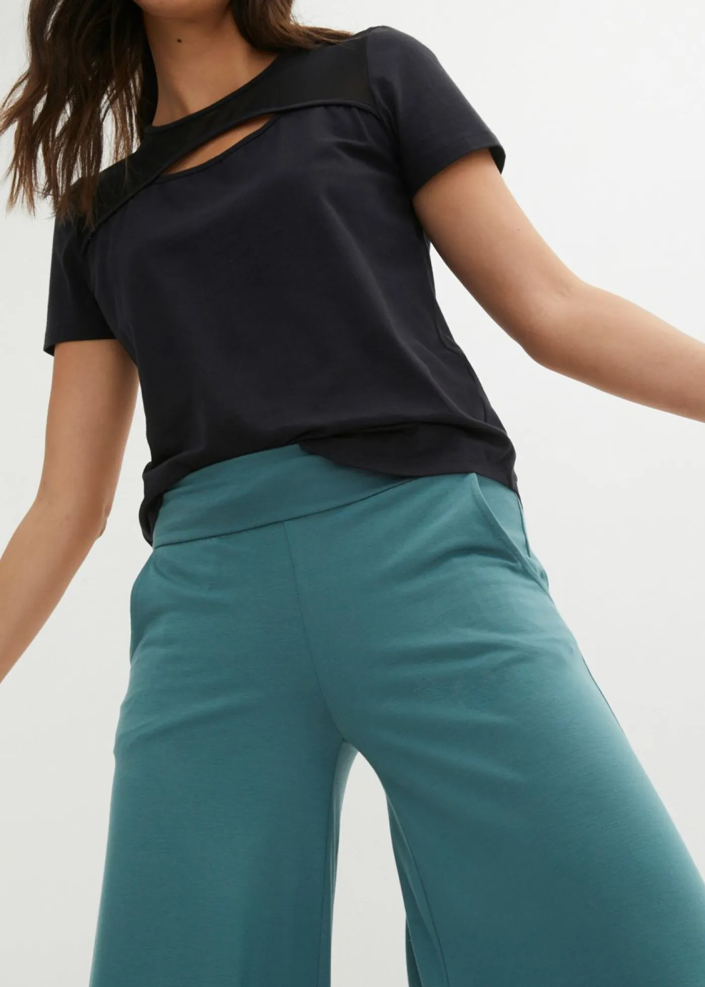 Sale Culotte homewear con pernera ancha Mujer Homewear|Ropa Deportiva
