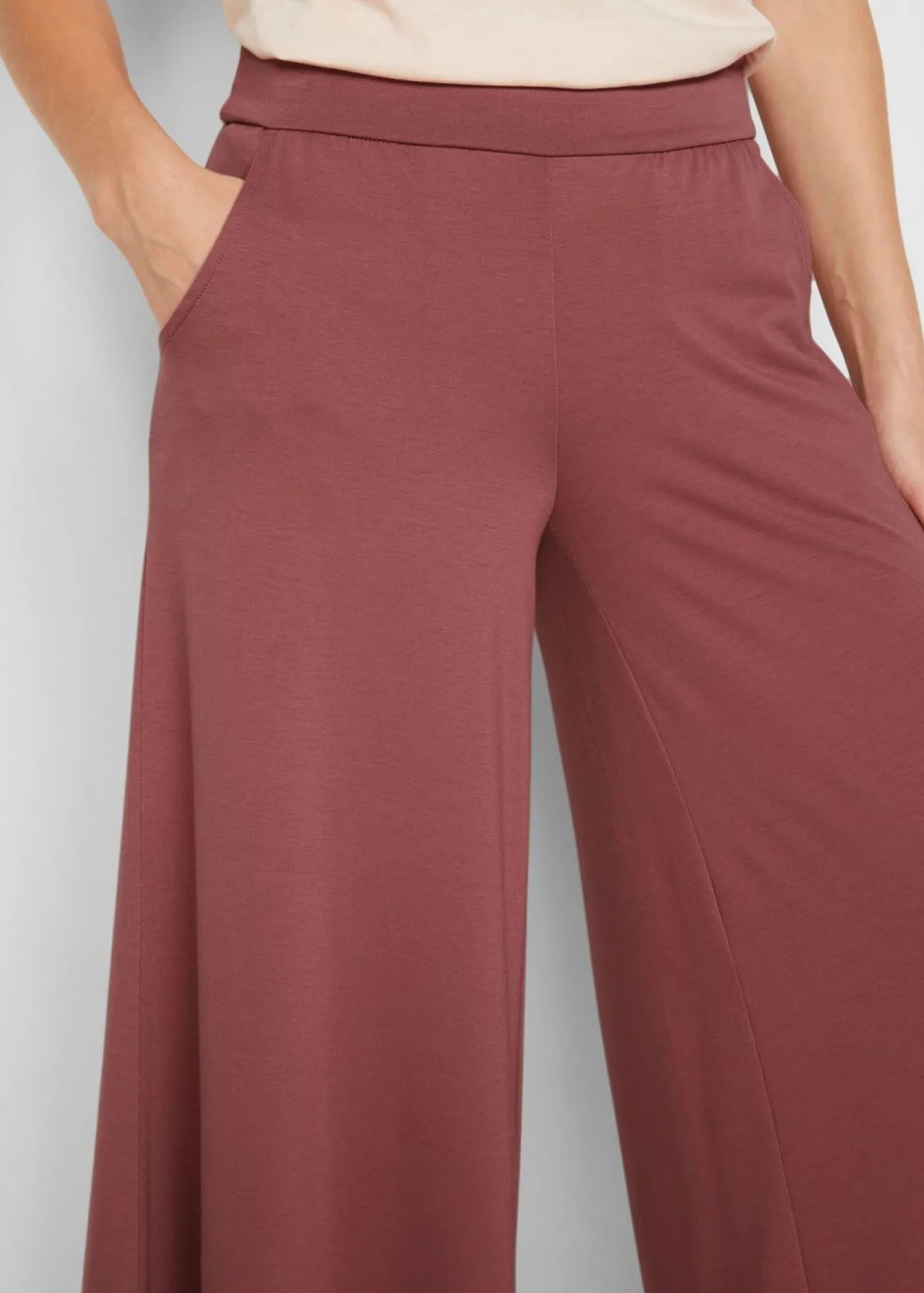 Sale Culotte homewear con pernera ancha Mujer Homewear|Ropa Deportiva