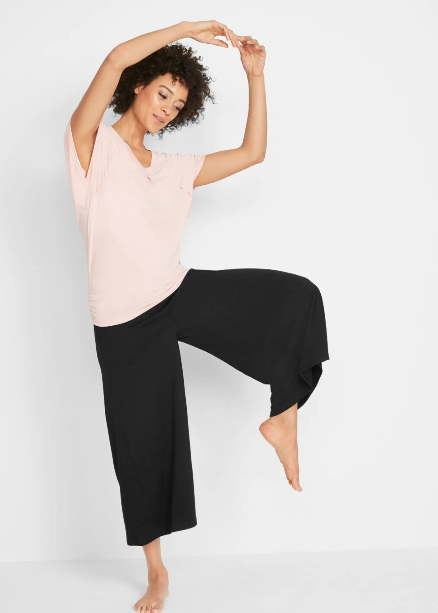 Discount Culotte homewear con pernera ancha Mujer Homewear|Ropa Deportiva