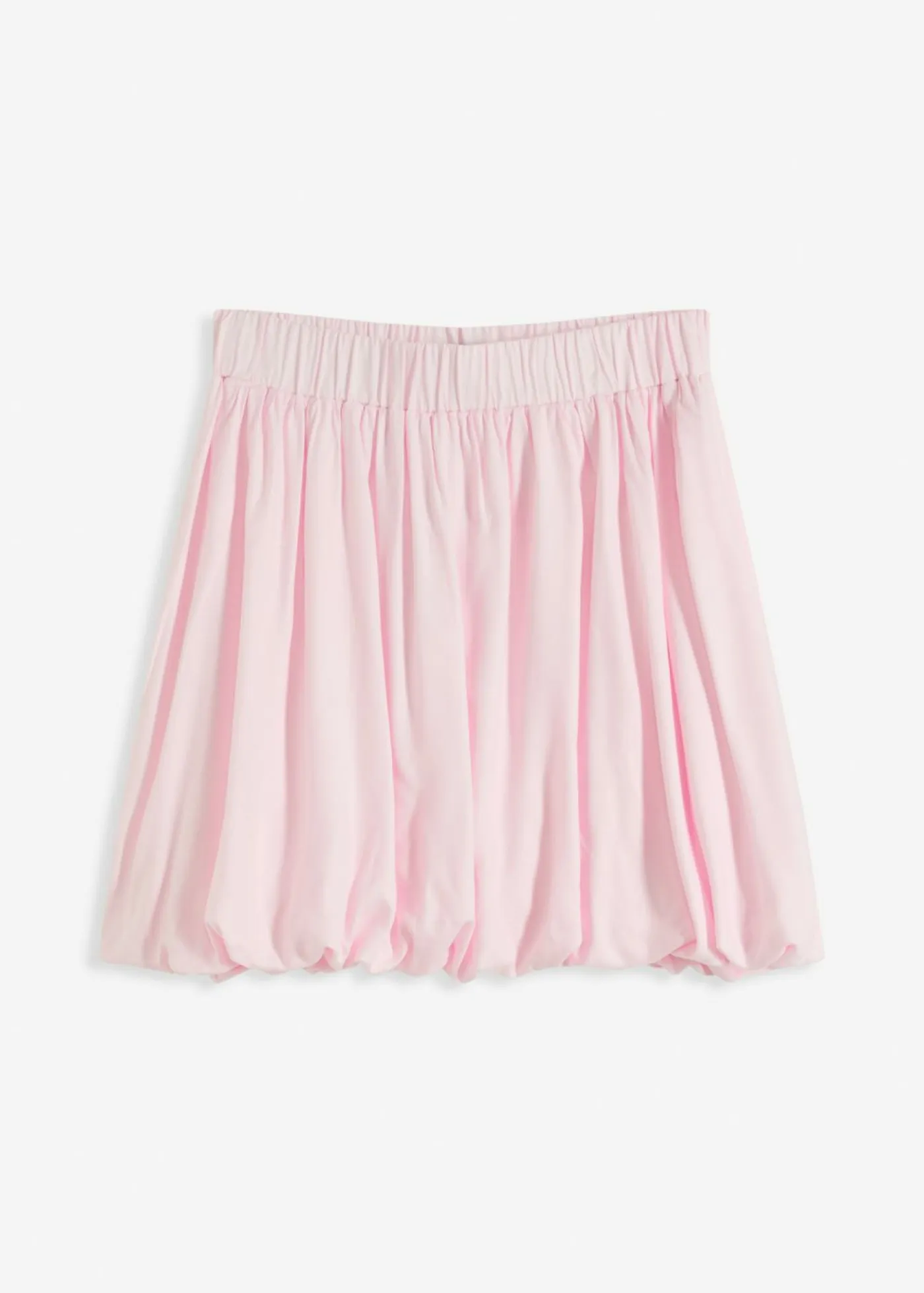 Falda abullonada de viscosa fina Mujer Faldas