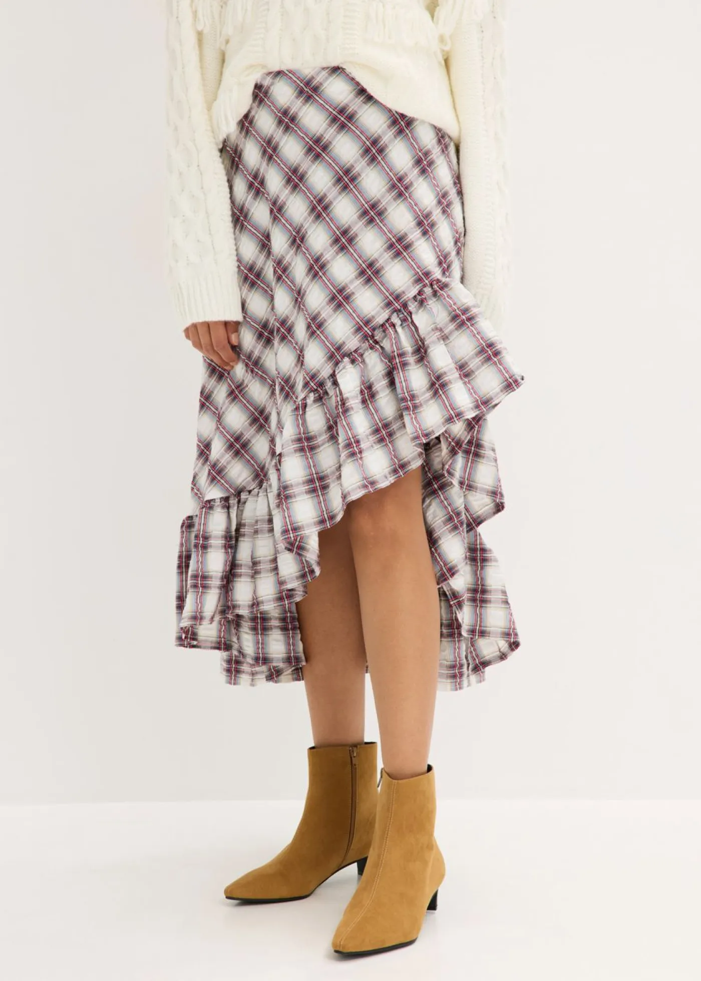 Clearance Falda asimétrica Mujer Faldas