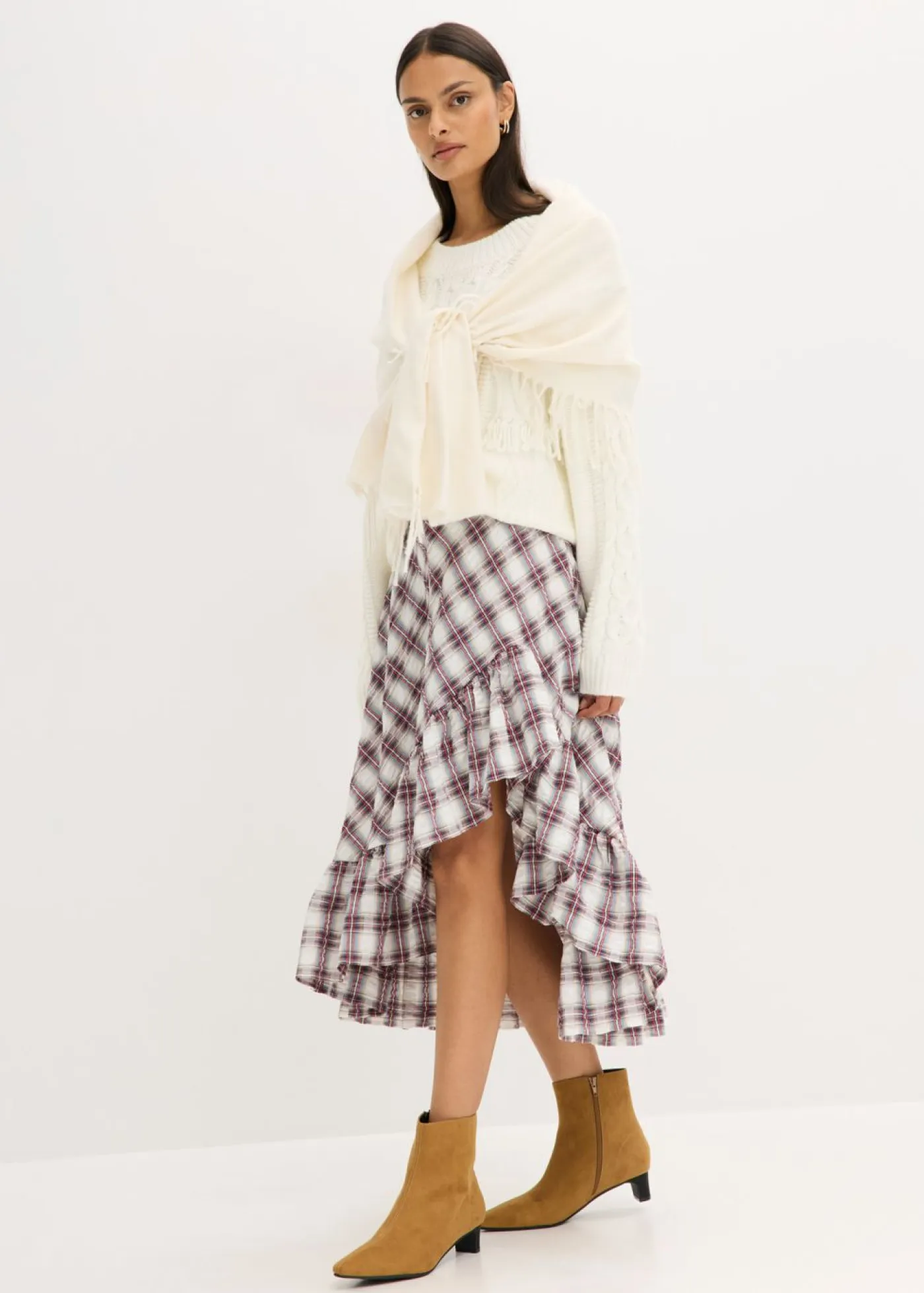 Clearance Falda asimétrica Mujer Faldas