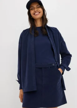 New Falda corta de pana Mujer Faldas
