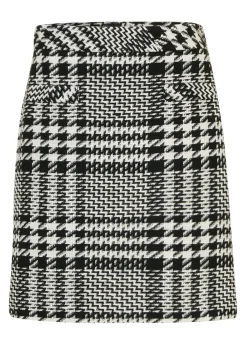 Outlet Falda de bouclé suave Mujer Faldas
