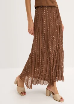 Sale Falda de gasa con look arrugado Mujer Faldas|Novedades