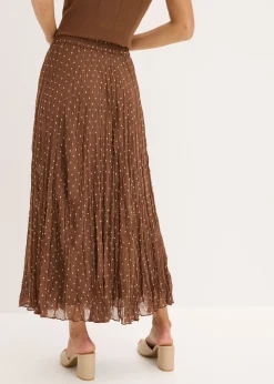 Sale Falda de gasa con look arrugado Mujer Faldas|Novedades