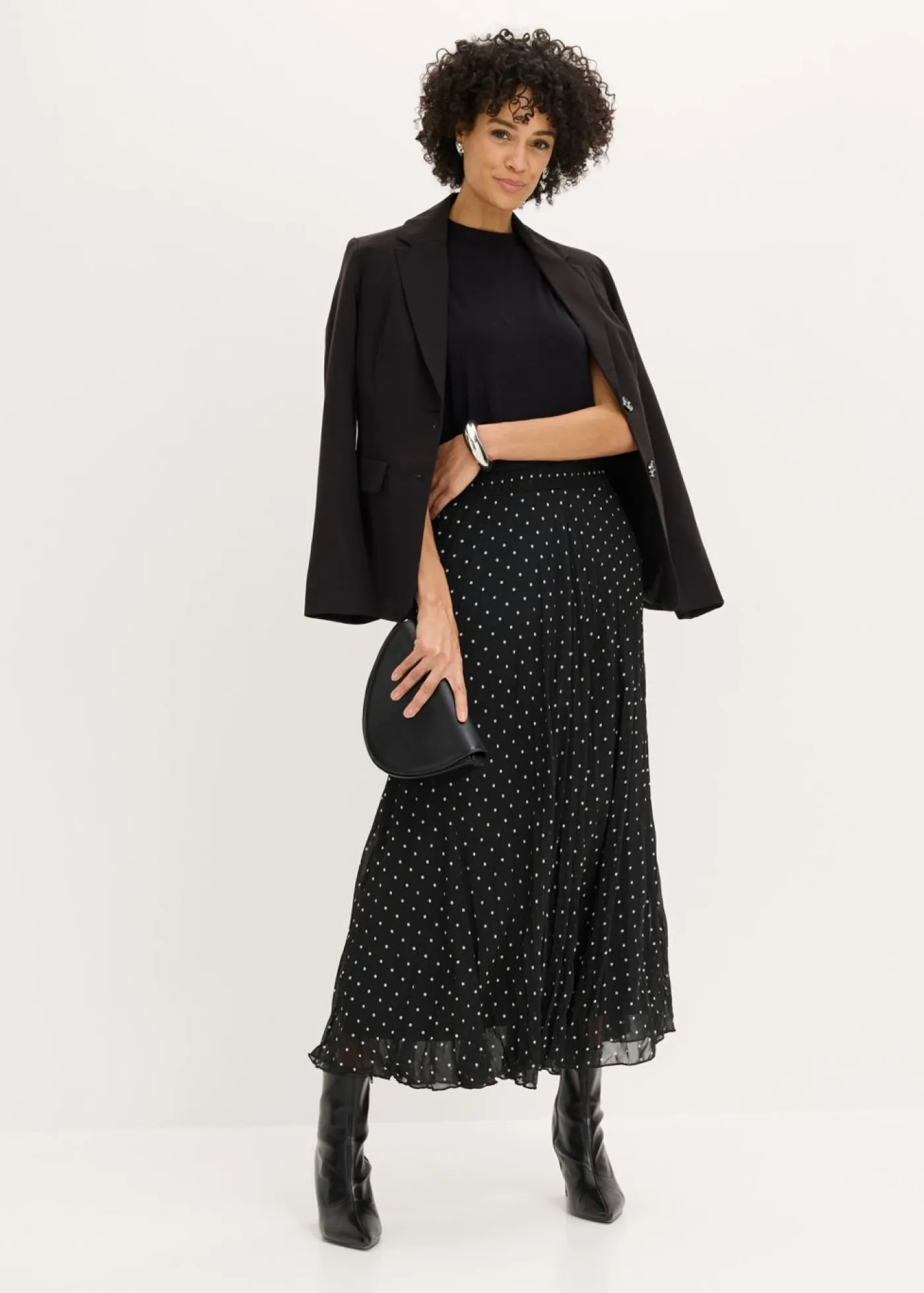 Best Falda de gasa con look arrugado Mujer Faldas|Novedades
